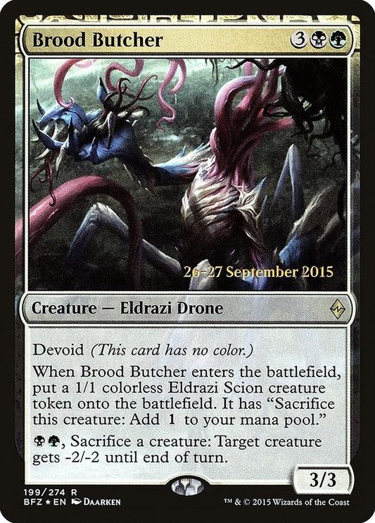 Image for Brood Butcher (199) (Prerelease Cards) - Magic: The Gathering