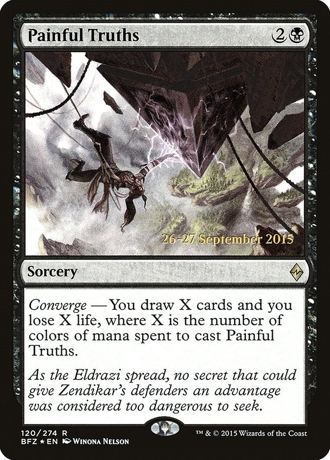 Image for Painful Truths (120) (Prerelease Cards) - Magic: The Gathering