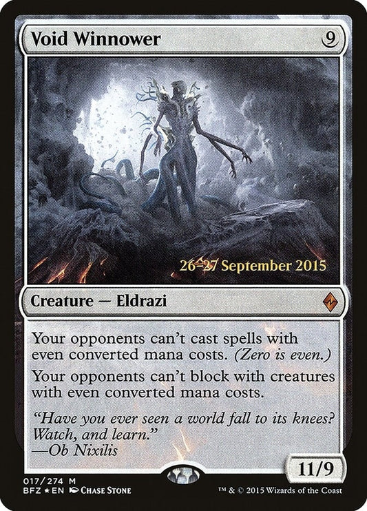 Image for Void Winnower (17) (Prerelease Cards) - Magic: The Gathering