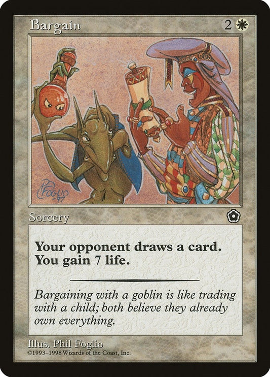 Image for Bargain (Portal Second Age) - Magic: The Gathering
