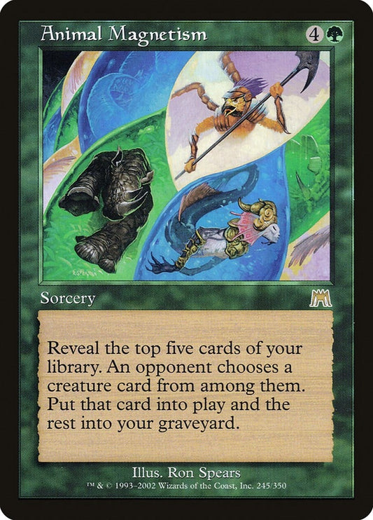 Image for Animal Magnetism (245) (Onslaught) - Magic: The Gathering