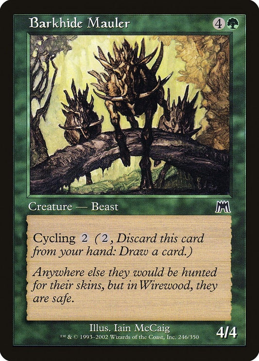 Image for Barkhide Mauler (246) (Onslaught) - Magic: The Gathering