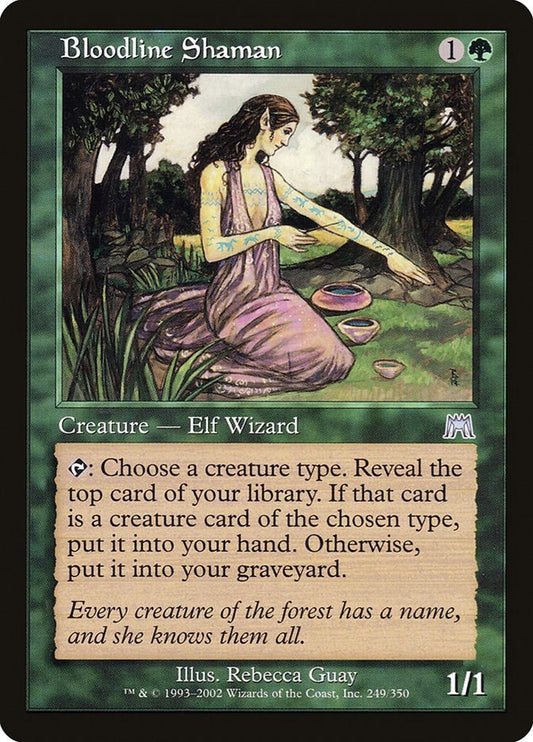Image for Bloodline Shaman (249) (Onslaught) - Magic: The Gathering