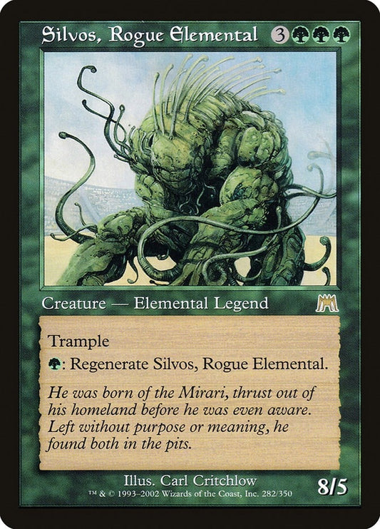 Image for Silvos, Rogue Elemental (282) (Onslaught) - Magic: The Gathering