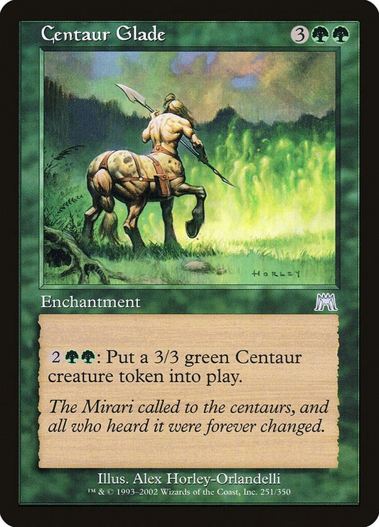 Image for Centaur Glade (251) (Onslaught) - Magic: The Gathering