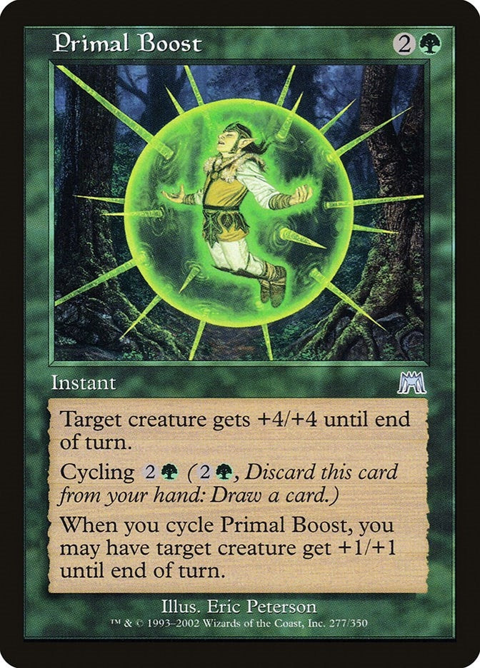 Image for Primal Boost (277) (Onslaught) - Magic: The Gathering