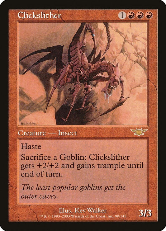 Image for Clickslither (90) (Legions) - Magic: The Gathering