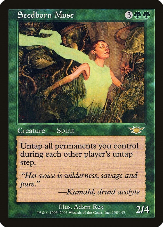 Image for Seedborn Muse (138) (Legions) - Magic: The Gathering