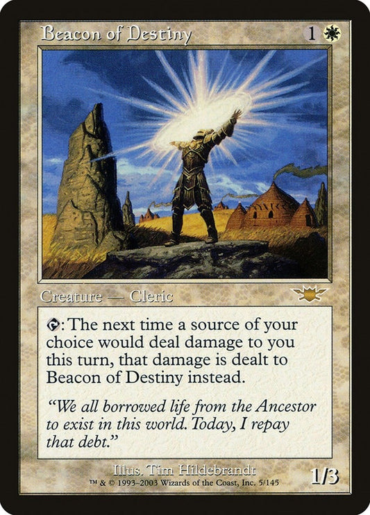 Image for Beacon of Destiny (5) (Legions) - Magic: The Gathering