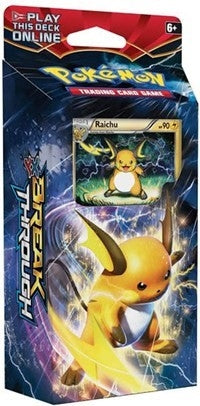 Image for BREAKthrough Theme Deck - "Burning Spark" [Raichu] - Pokemon
