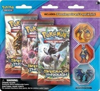 Image for BREAKthrough Mega Evolution 3 Pin Blister - Pokemon