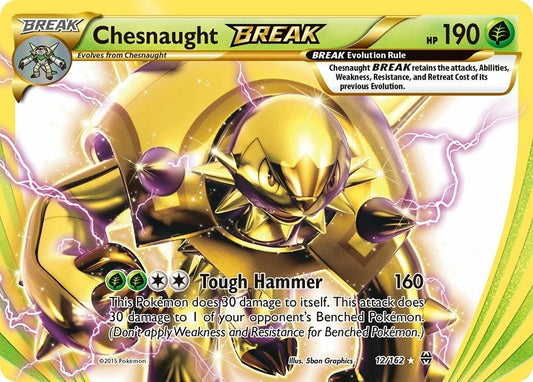 Image for Chesnaught BREAK (12/162) (XY - BREAKthrough) - Pokemon