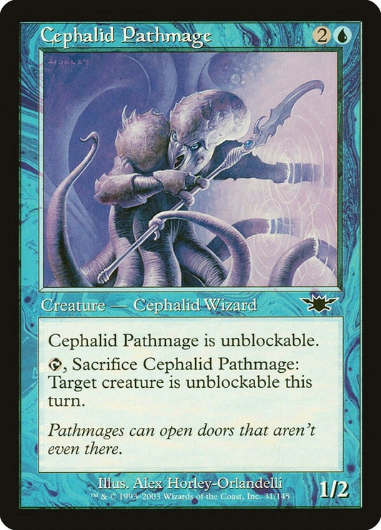 Image for Cephalid Pathmage (31) (Legions) - Magic: The Gathering