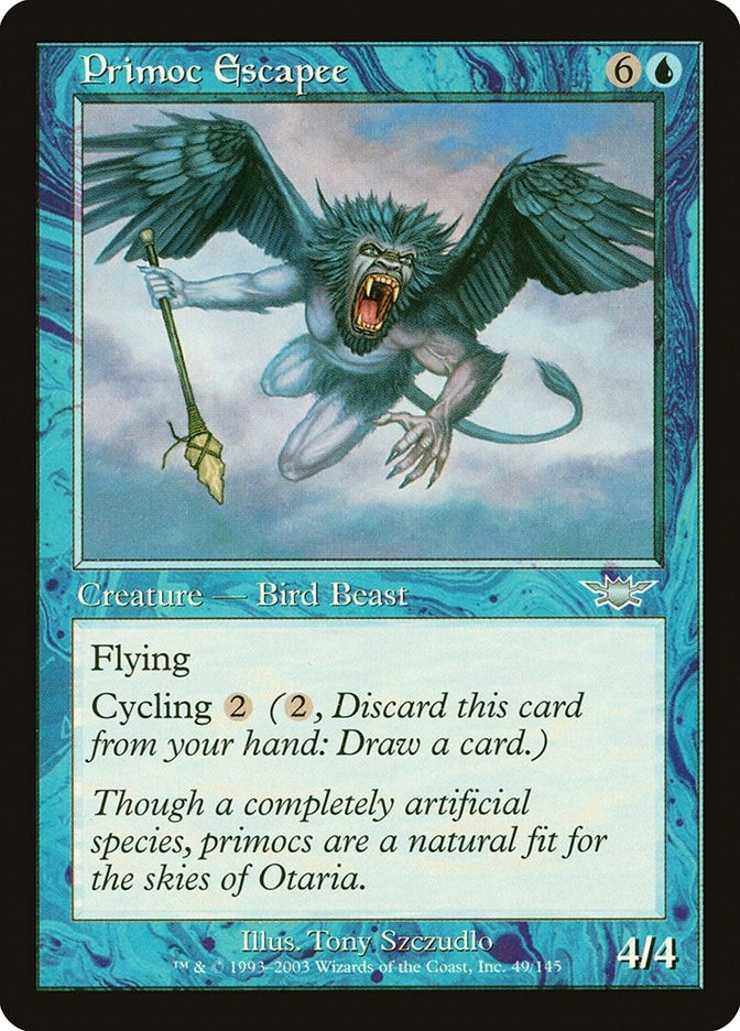 Image for Primoc Escapee (49) (Legions) - Magic: The Gathering
