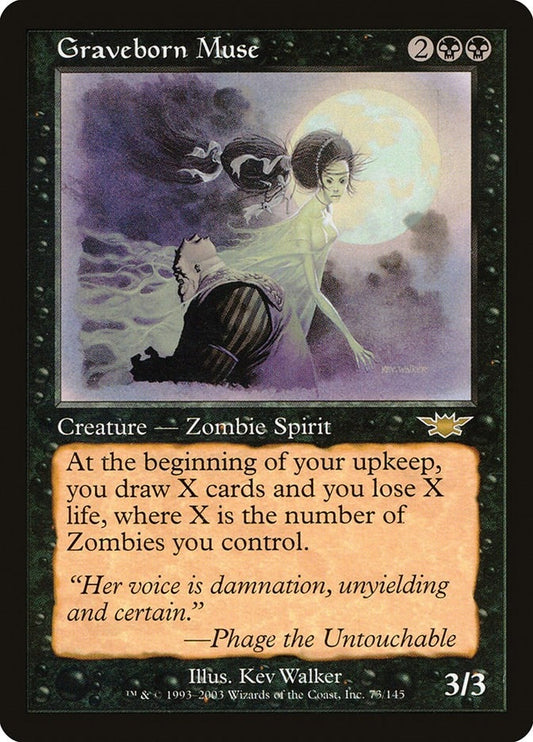 Image for Graveborn Muse (73) (Legions) - Magic: The Gathering