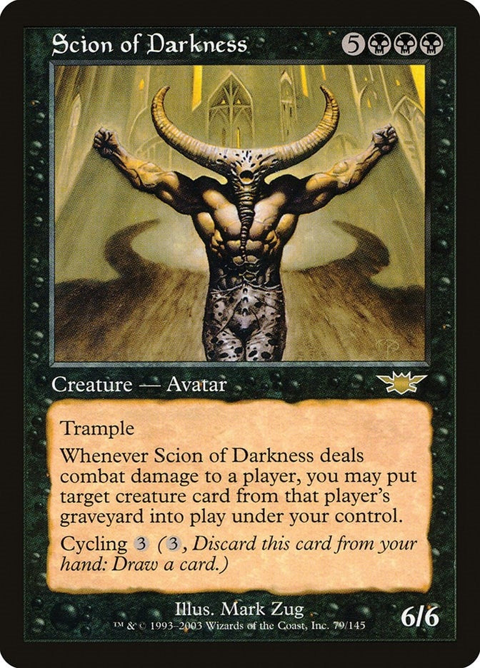 Image for Scion of Darkness (79) (Legions) - Magic: The Gathering