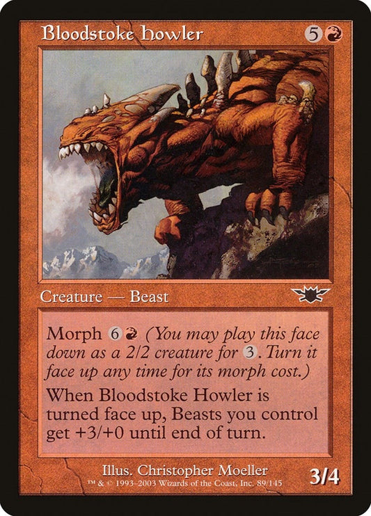 Image for Bloodstoke Howler (89) (Legions) - Magic: The Gathering