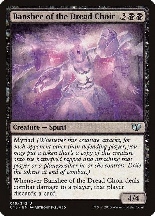 Image for Banshee of the Dread Choir (16) (Commander 2015) - Magic: The Gathering