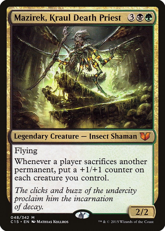 Image for Mazirek, Kraul Death Priest (48) (Commander 2015) - Magic: The Gathering