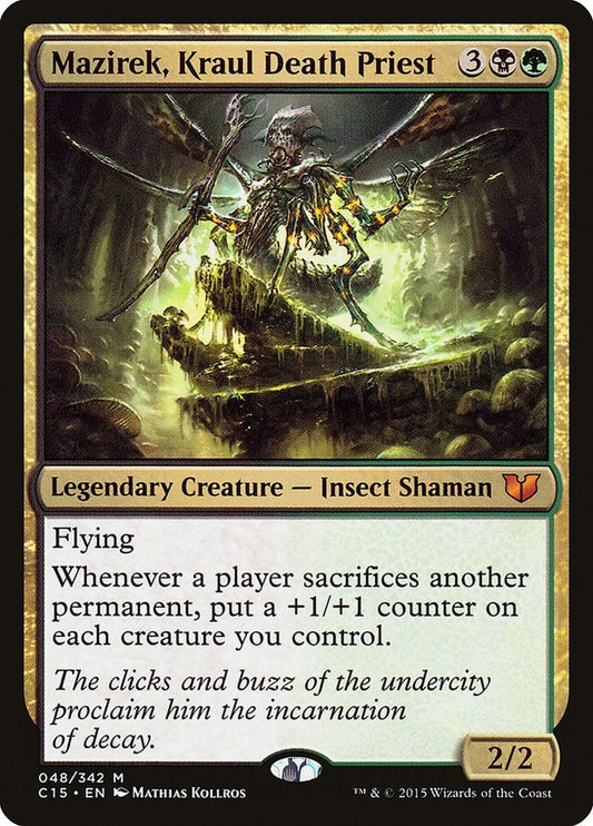 Image for Mazirek, Kraul Death Priest (48) (Commander 2015) - Magic: The Gathering