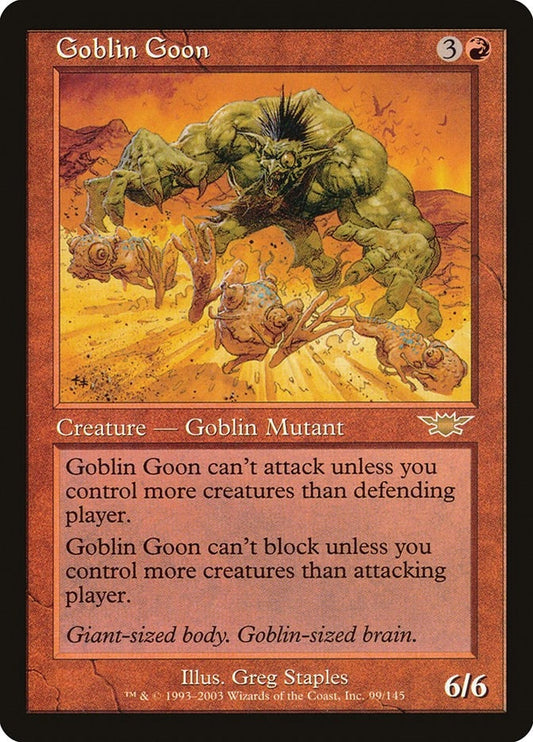 Image for Goblin Goon (99) (Legions) - Magic: The Gathering
