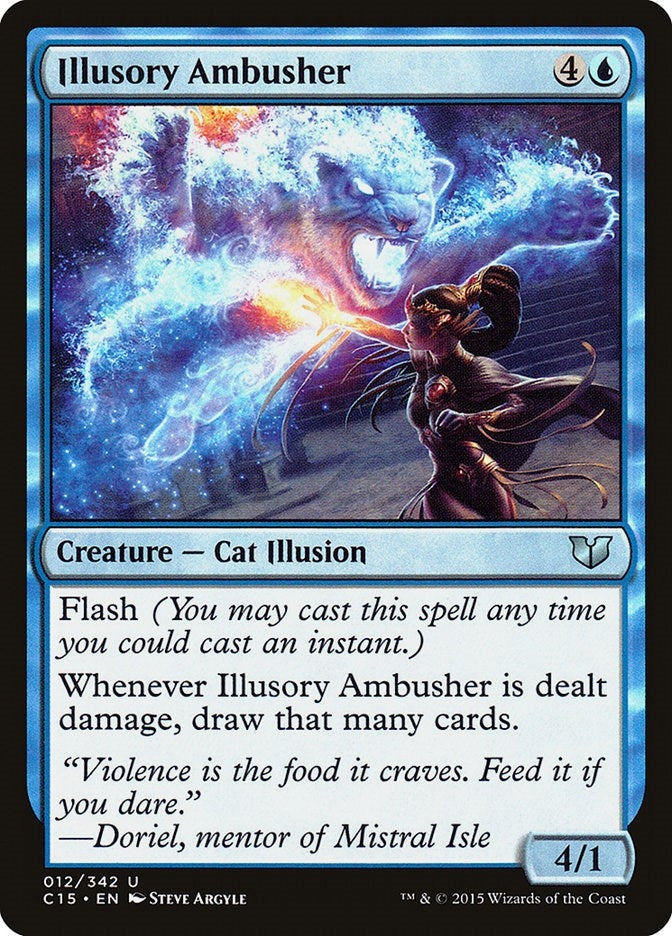 Image for Illusory Ambusher (12) (Commander 2015) - Magic: The Gathering