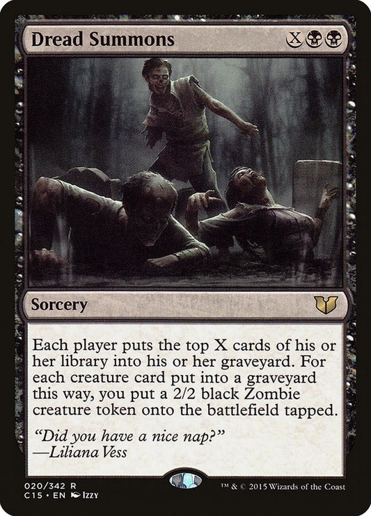 Image for Dread Summons (20) (Commander 2015) - Magic: The Gathering