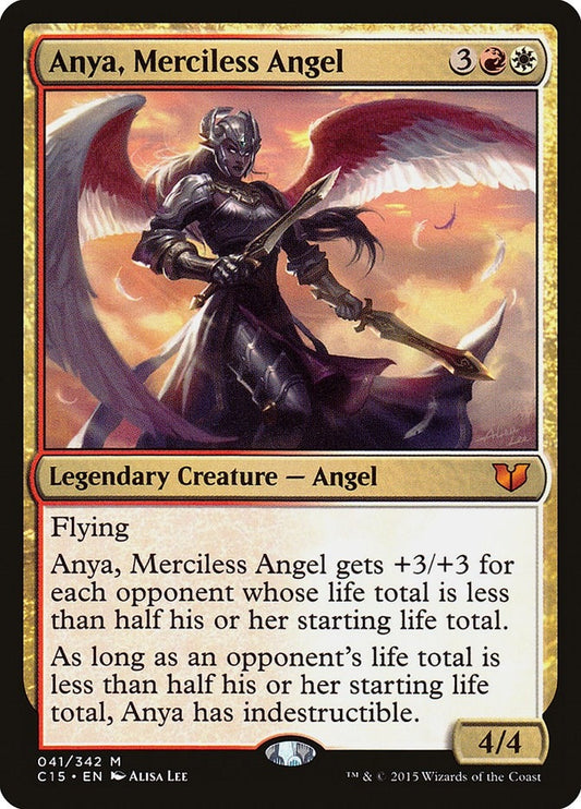 Image for Anya, Merciless Angel (41) (Commander 2015) - Magic: The Gathering