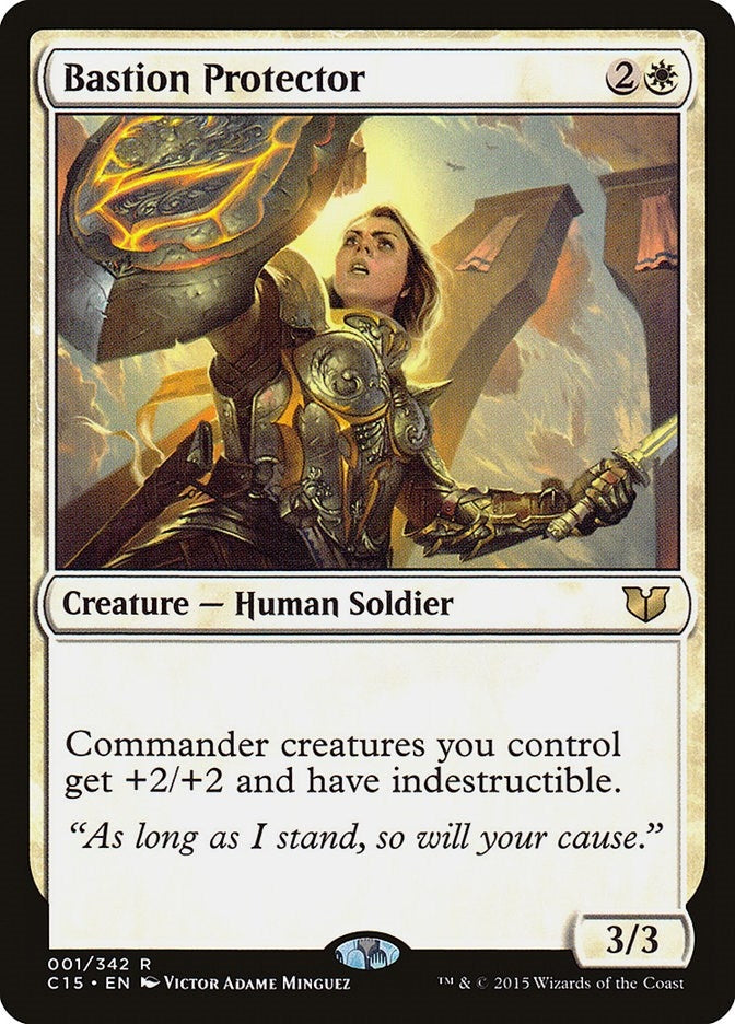 Image for Bastion Protector (1) (Commander 2015) - Magic: The Gathering