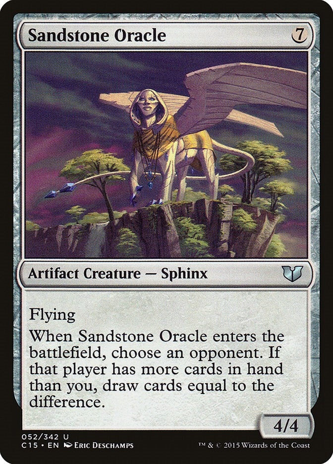 Image for Sandstone Oracle (52) (Commander 2015) - Magic: The Gathering