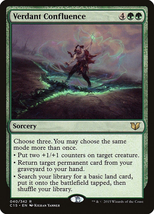 Image for Verdant Confluence (40) (Commander 2015) - Magic: The Gathering