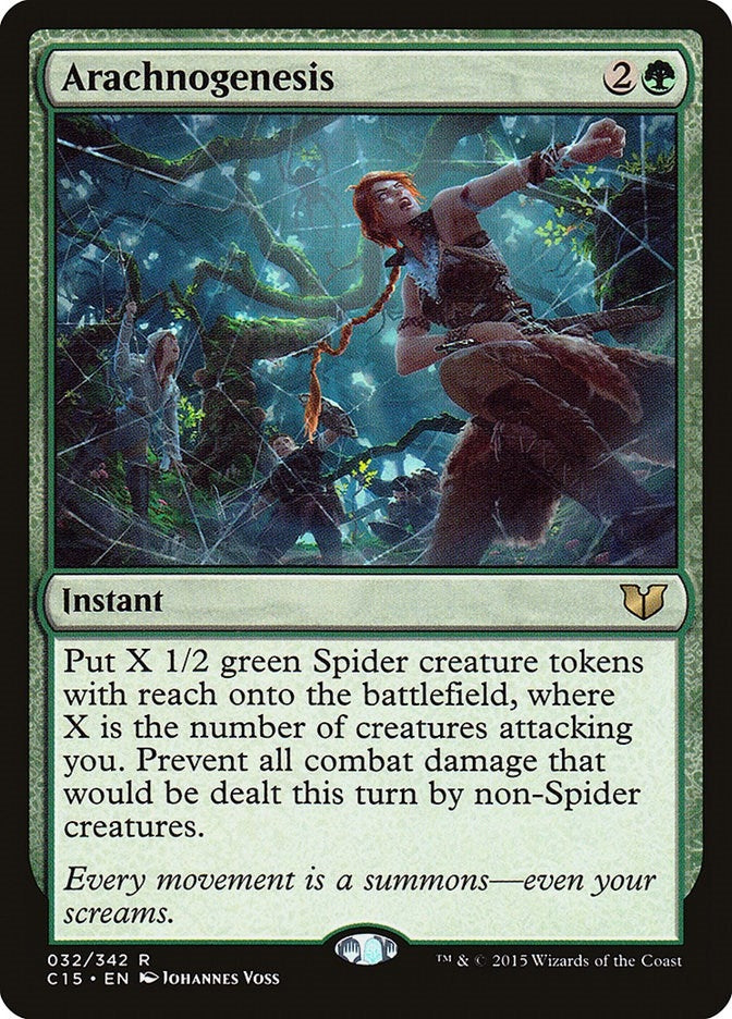 Image for Arachnogenesis (32) (Commander 2015) - Magic: The Gathering