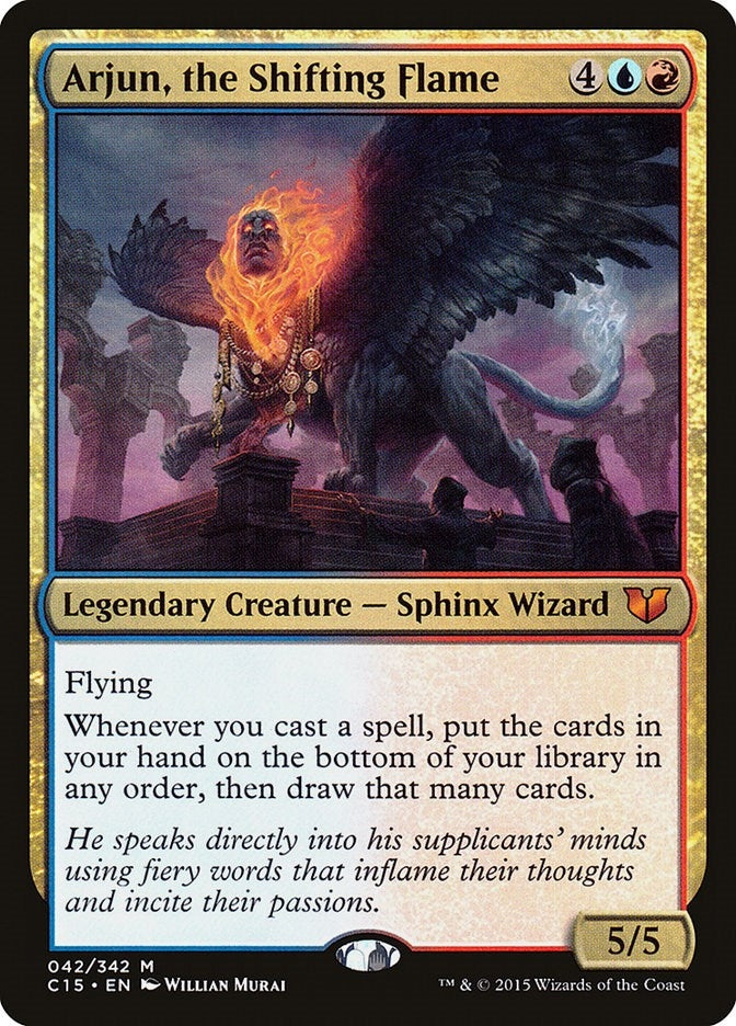 Image for Arjun, the Shifting Flame (42) (Commander 2015) - Magic: The Gathering