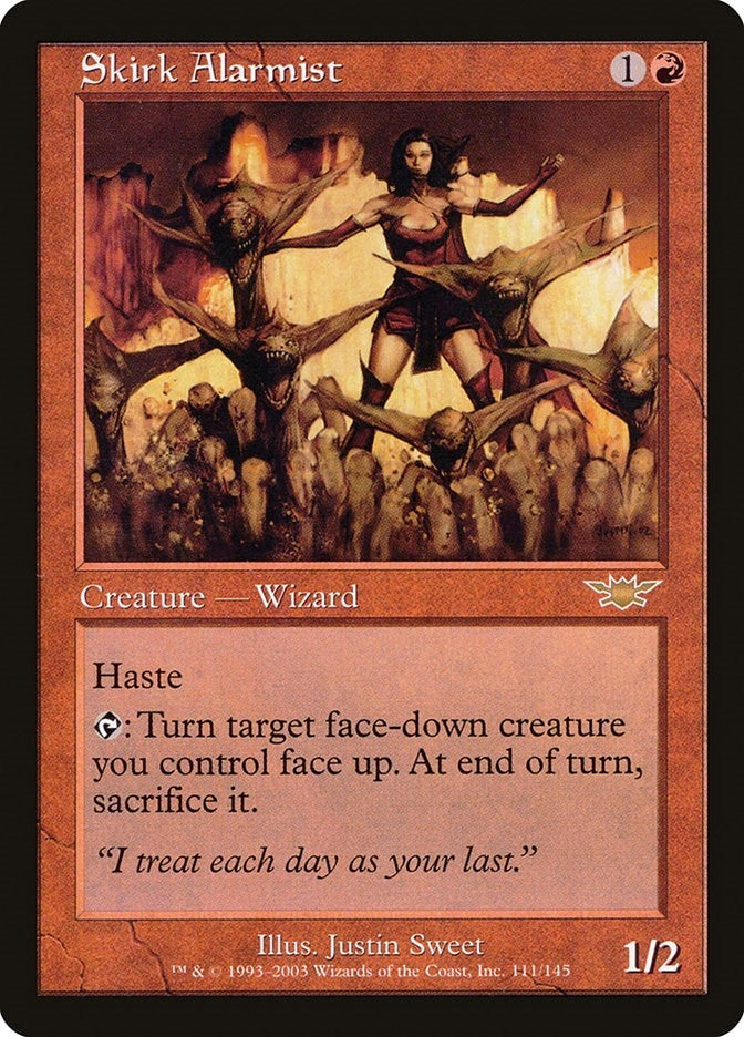 Image for Skirk Alarmist (111) (Legions) - Magic: The Gathering