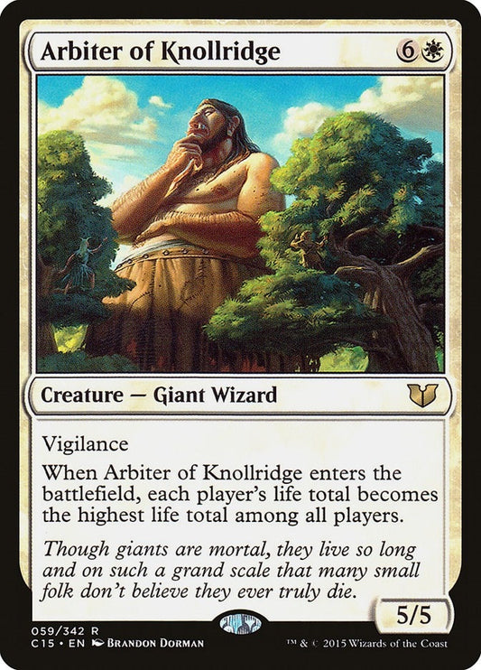 Image for Arbiter of Knollridge (59) (Commander 2015) - Magic: The Gathering