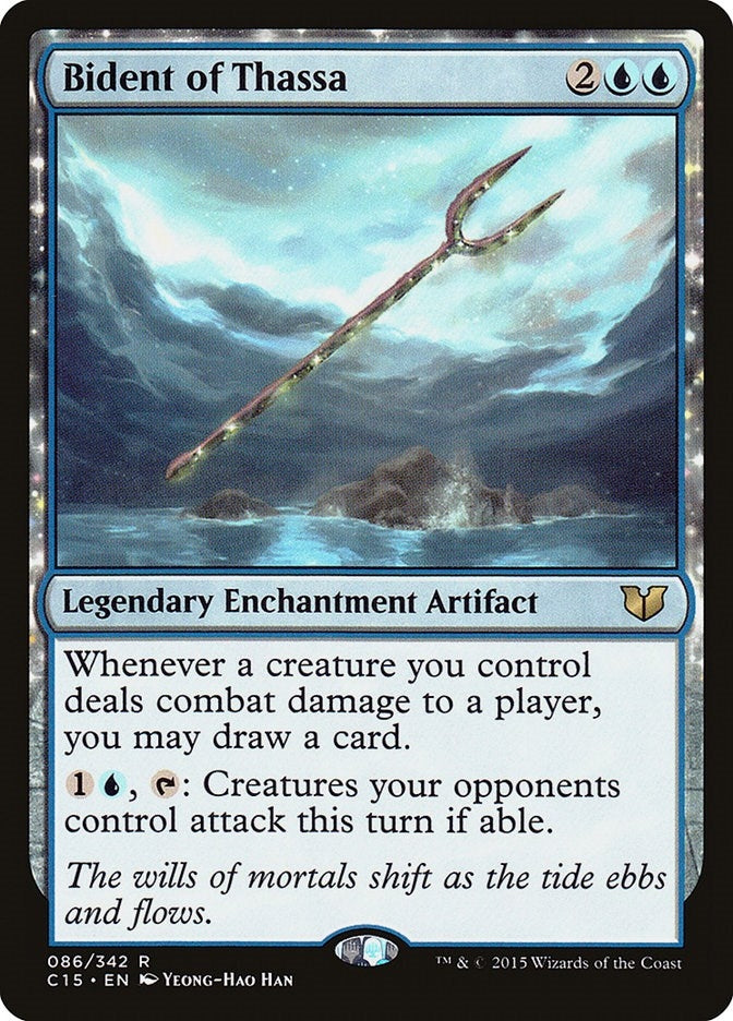 Image for Bident of Thassa (86) (Commander 2015) - Magic: The Gathering