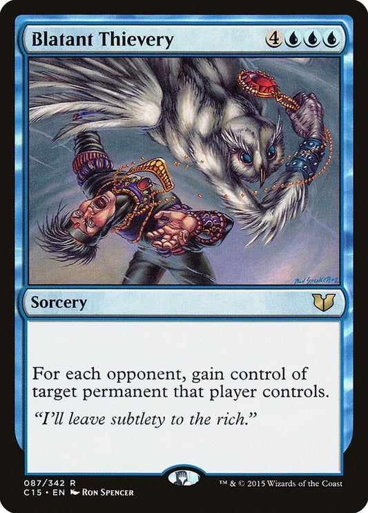 Image for Blatant Thievery (87) (Commander 2015) - Magic: The Gathering