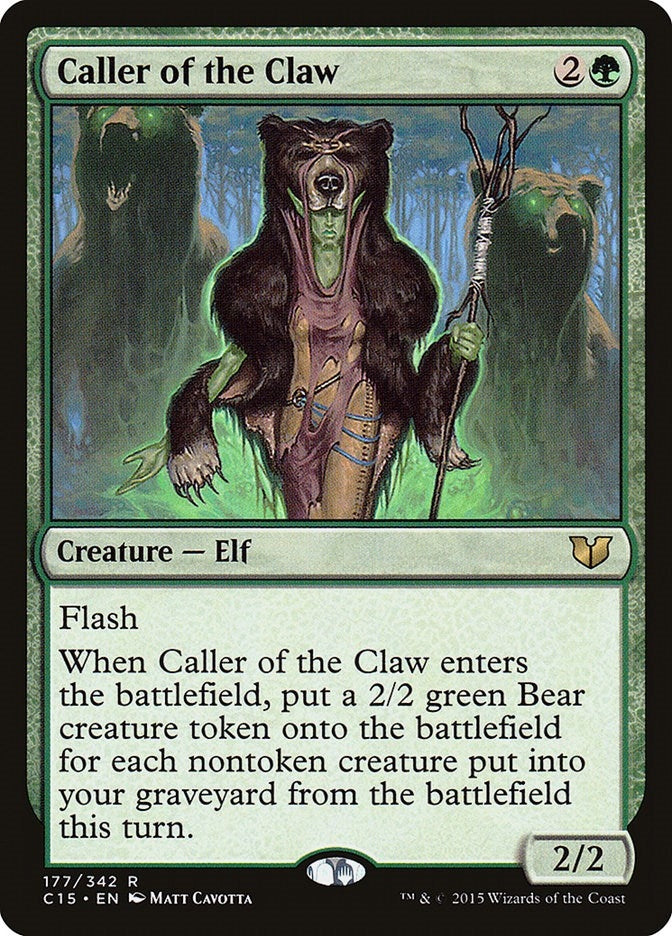 Image for Caller of the Claw (177) (Commander 2015) - Magic: The Gathering