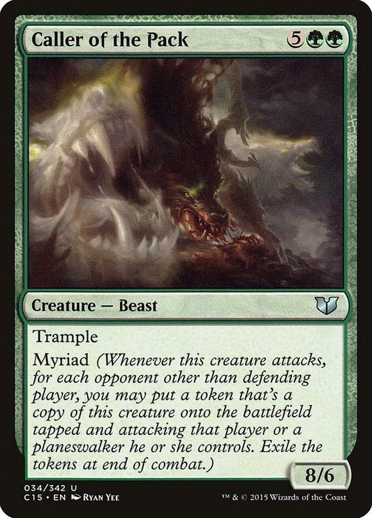 Image for Caller of the Pack (34) (Commander 2015) - Magic: The Gathering