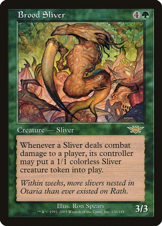 Image for Brood Sliver (120) (Legions) - Magic: The Gathering