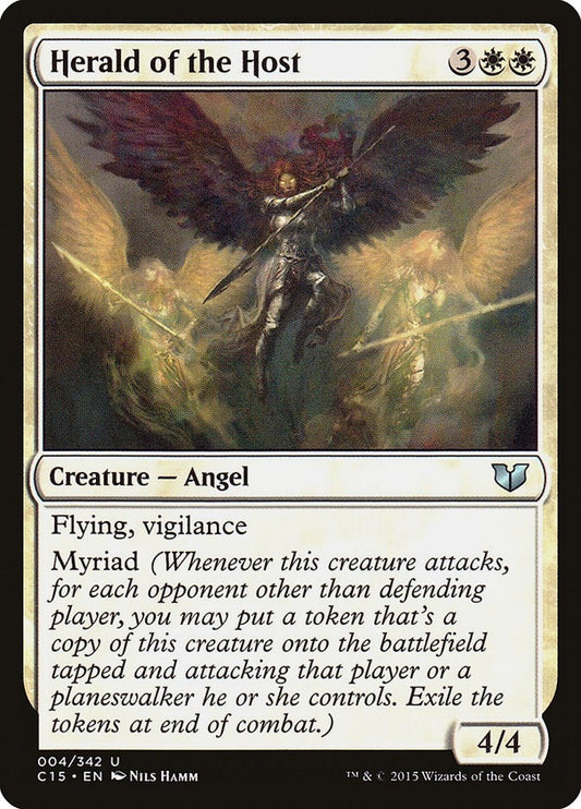 Image for Herald of the Host (4) (Commander 2015) - Magic: The Gathering