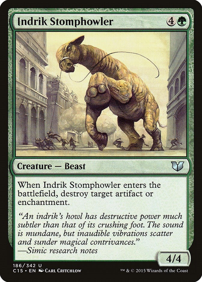 Image for Indrik Stomphowler (186) (Commander 2015) - Magic: The Gathering