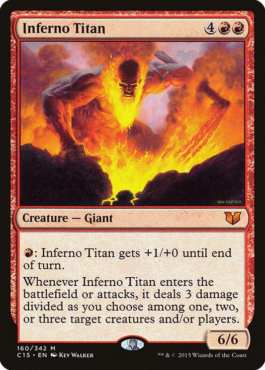 Image for Inferno Titan (160) (Commander 2015) - Magic: The Gathering