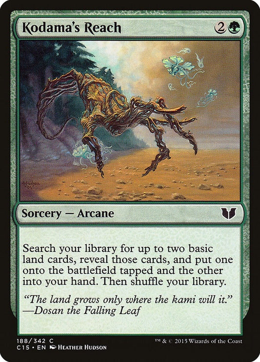 Image for Kodama's Reach (188) (Commander 2015) - Magic: The Gathering