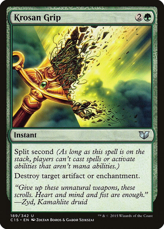 Image for Krosan Grip (189) (Commander 2015) - Magic: The Gathering