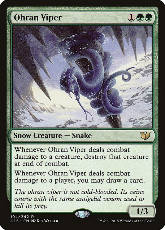 Image for Ohran Viper (194) (Commander 2015) - Magic: The Gathering