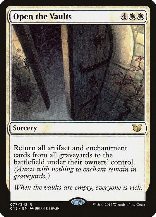Image for Open the Vaults (77) (Commander 2015) - Magic: The Gathering