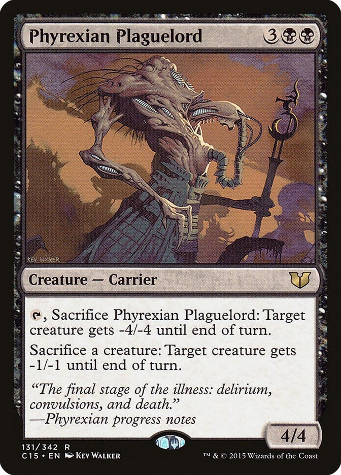 Image for Phyrexian Plaguelord (131) (Commander 2015) - Magic: The Gathering