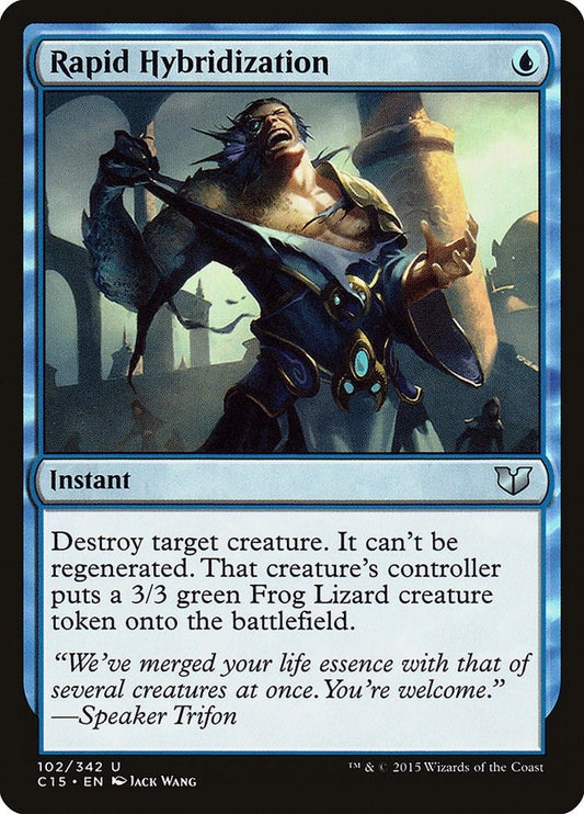 Image for Rapid Hybridization (102) (Commander 2015) - Magic: The Gathering
