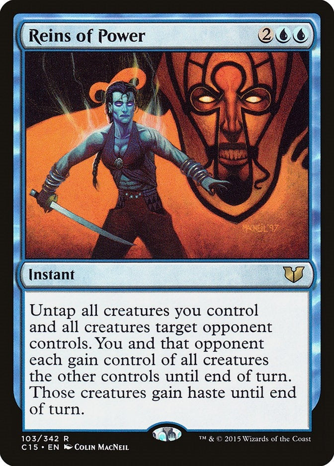 Image for Reins of Power (103) (Commander 2015) - Magic: The Gathering